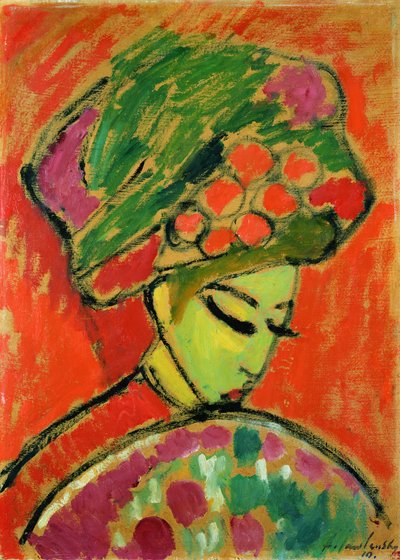 Le turban, 1910 - Alexej von Jawlensky